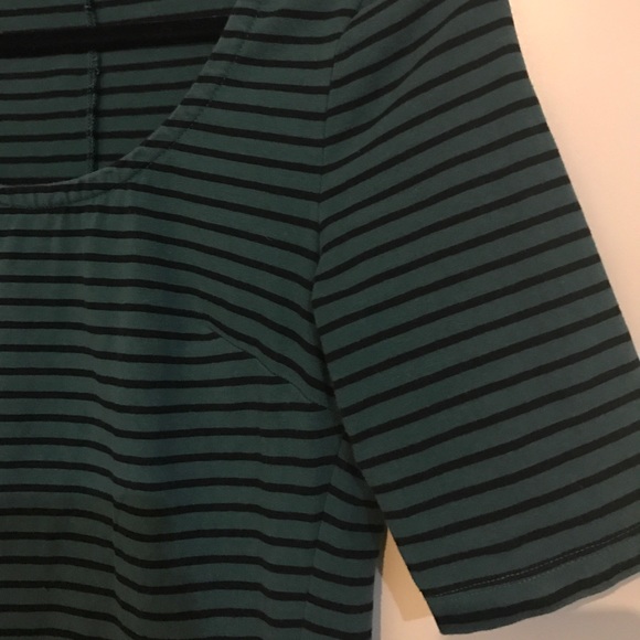 Old Navy Green Striped Dress - Picture 5 of 6